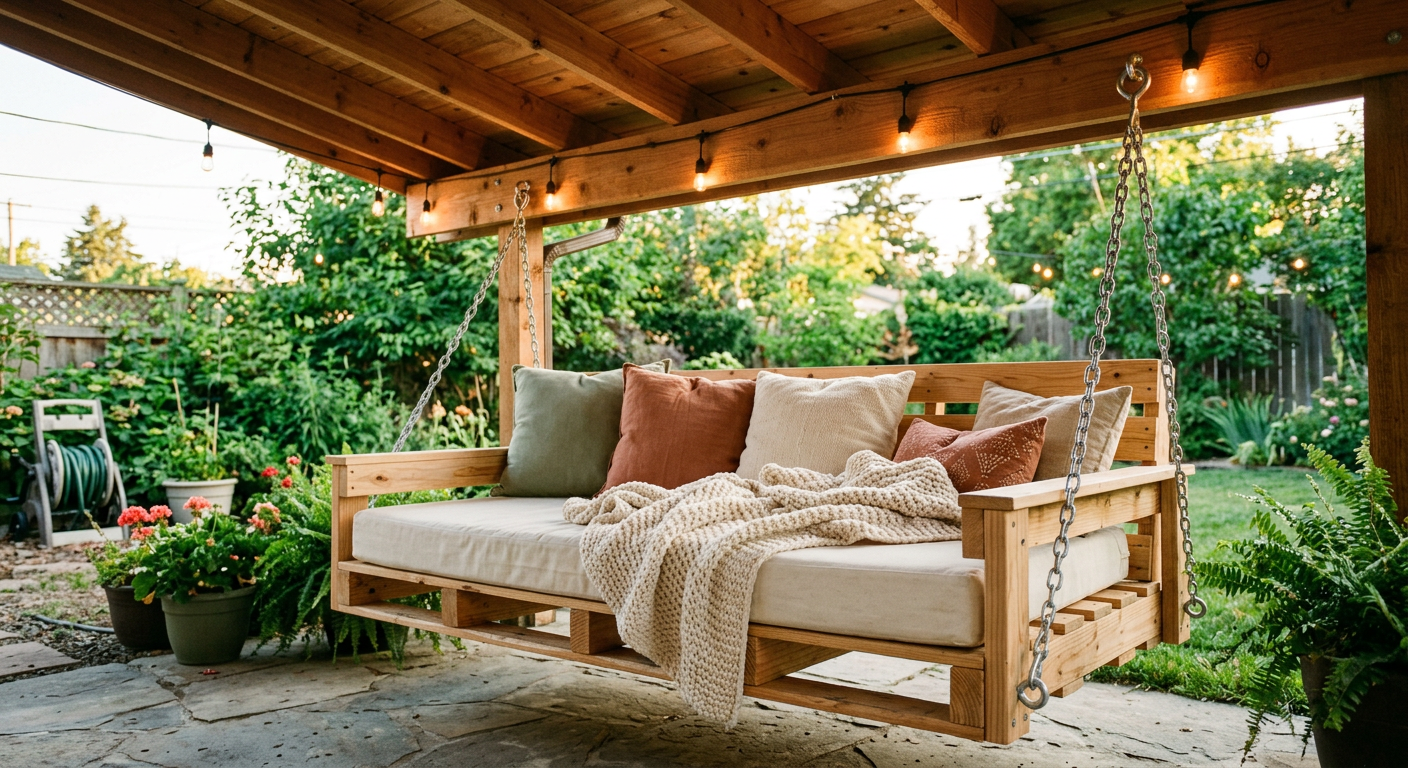 How to Build a DIY Pallet Swing Bed (Complete Step-by-Step Guide)